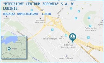 ODDZIAŁ ONKOLOGICZNY - "MIEDZIOWE CENTRUM ZDROWIA" S.A. W LUBINIE - UL. M.SKŁODOWSKIEJ-CURIE 54-60, LUBIN