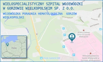 WOJEWÓDZKA PORADNIA HEMATOLOGICZNA - WIELOSPECJALISTYCZNY SZPITAL WOJEWÓDZKI W GORZOWIE WIELKOPOLSKIM SP. Z O.O. - UL. JANA DEKERTA 1,  GORZÓW WIELKOPOLSKI