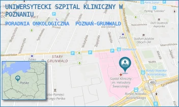PORADNIA ONKOLOGICZNA - UNIWERSYTECKI SZPITAL KLINICZNY W POZNANIU - PRZYBYSZEWSKIEGO 49, POZNAŃ-GRUNWALD