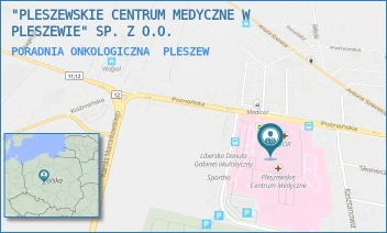 PORADNIA ONKOLOGICZNA - "PLESZEWSKIE CENTRUM MEDYCZNE W PLESZEWIE" SP. Z O.O. - POZNAŃSKA 125A, PLESZEW